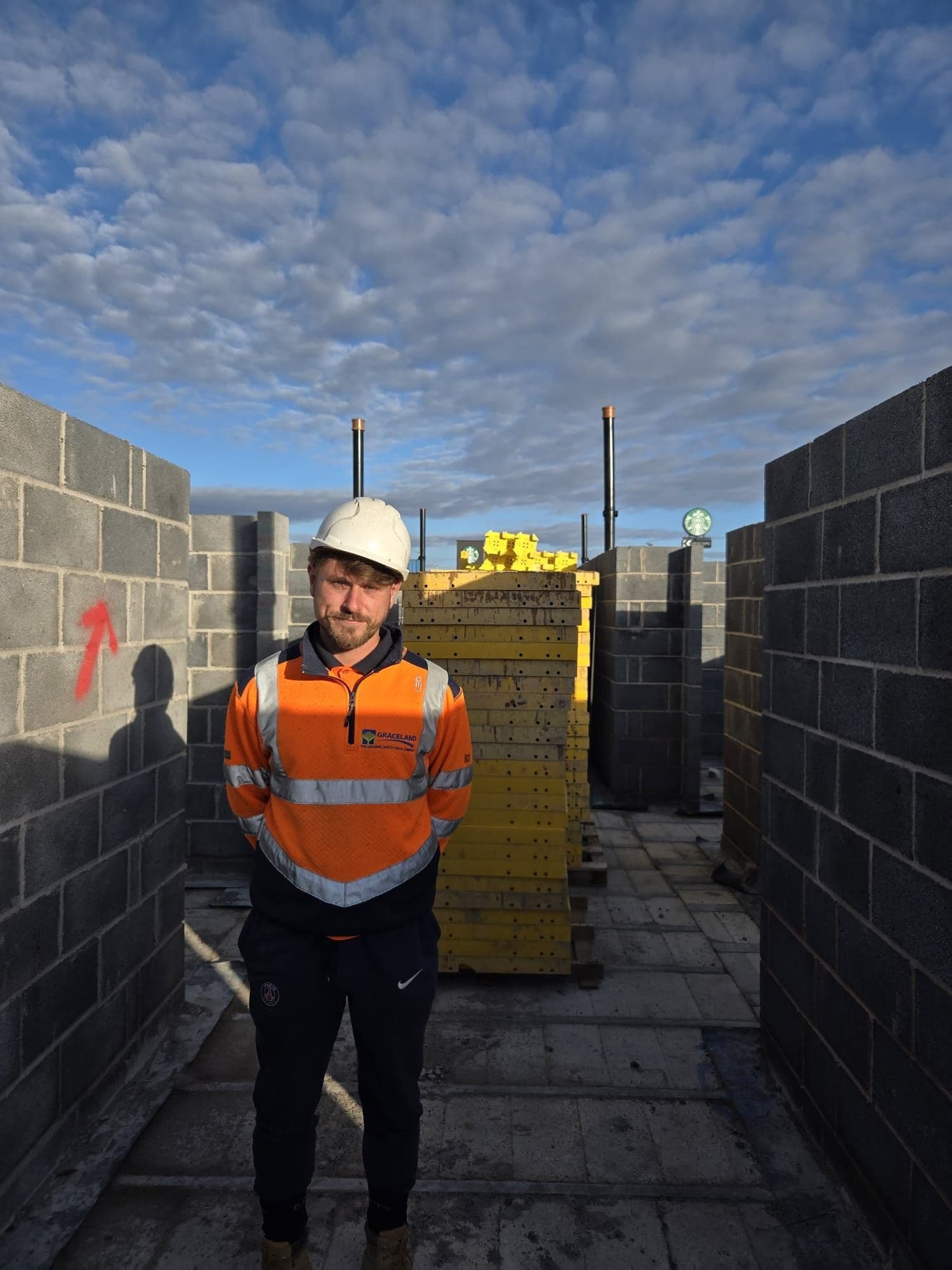 What a principal contractor running an apartment frame actually needs — Graceland safety decking