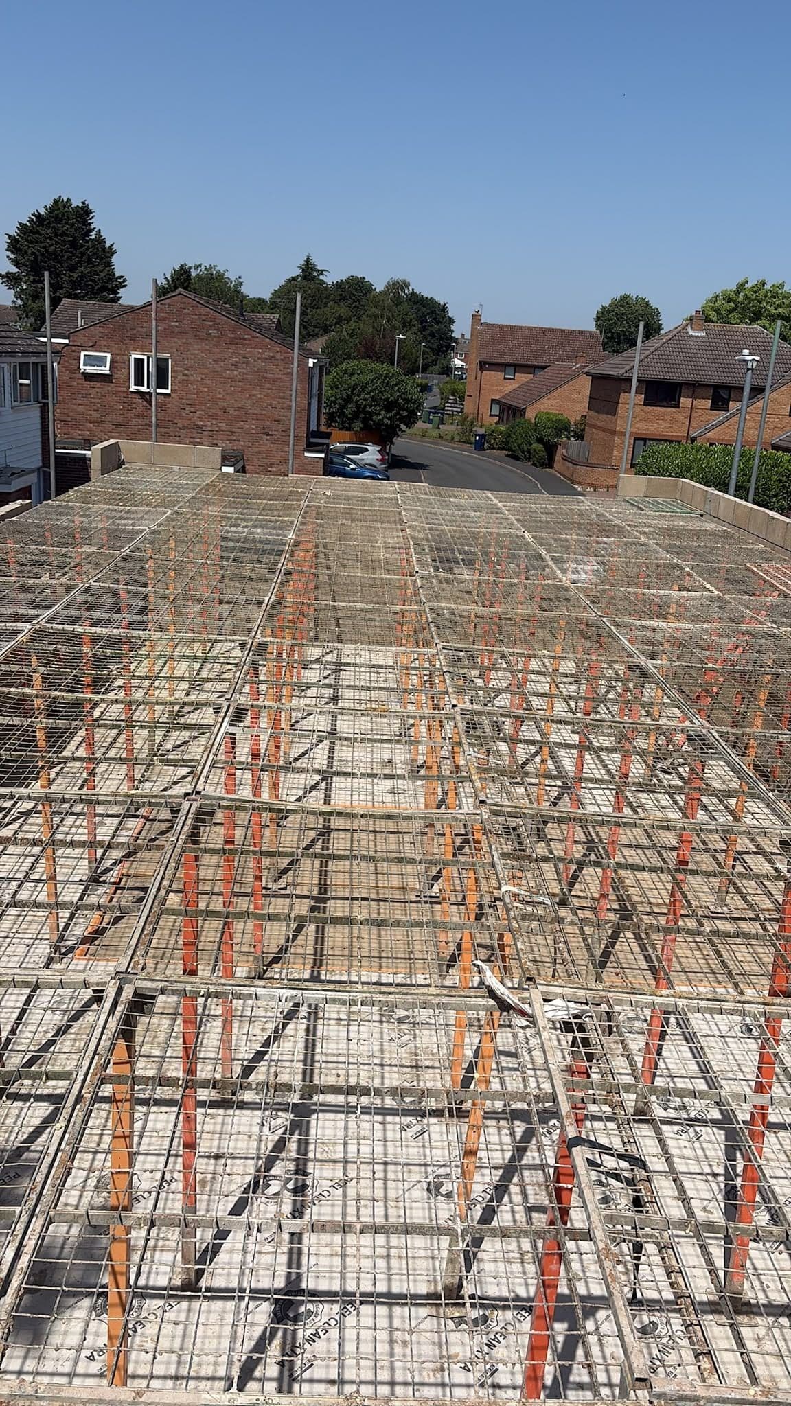 Lightweight steel safety decking, installed at speed — Graceland safety decking